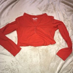 Super cute button long sleeve